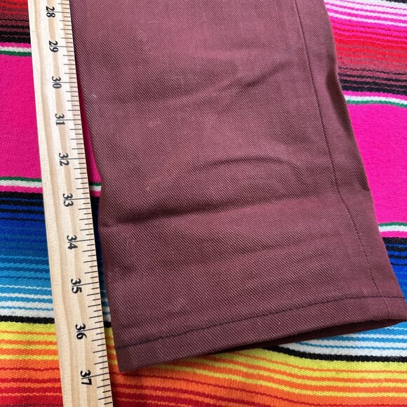 Naked & Famous Selvedge Jeans Mens 29x34 Pomegranate Denim Japanese Selvedge Red - Picture 7 of 13